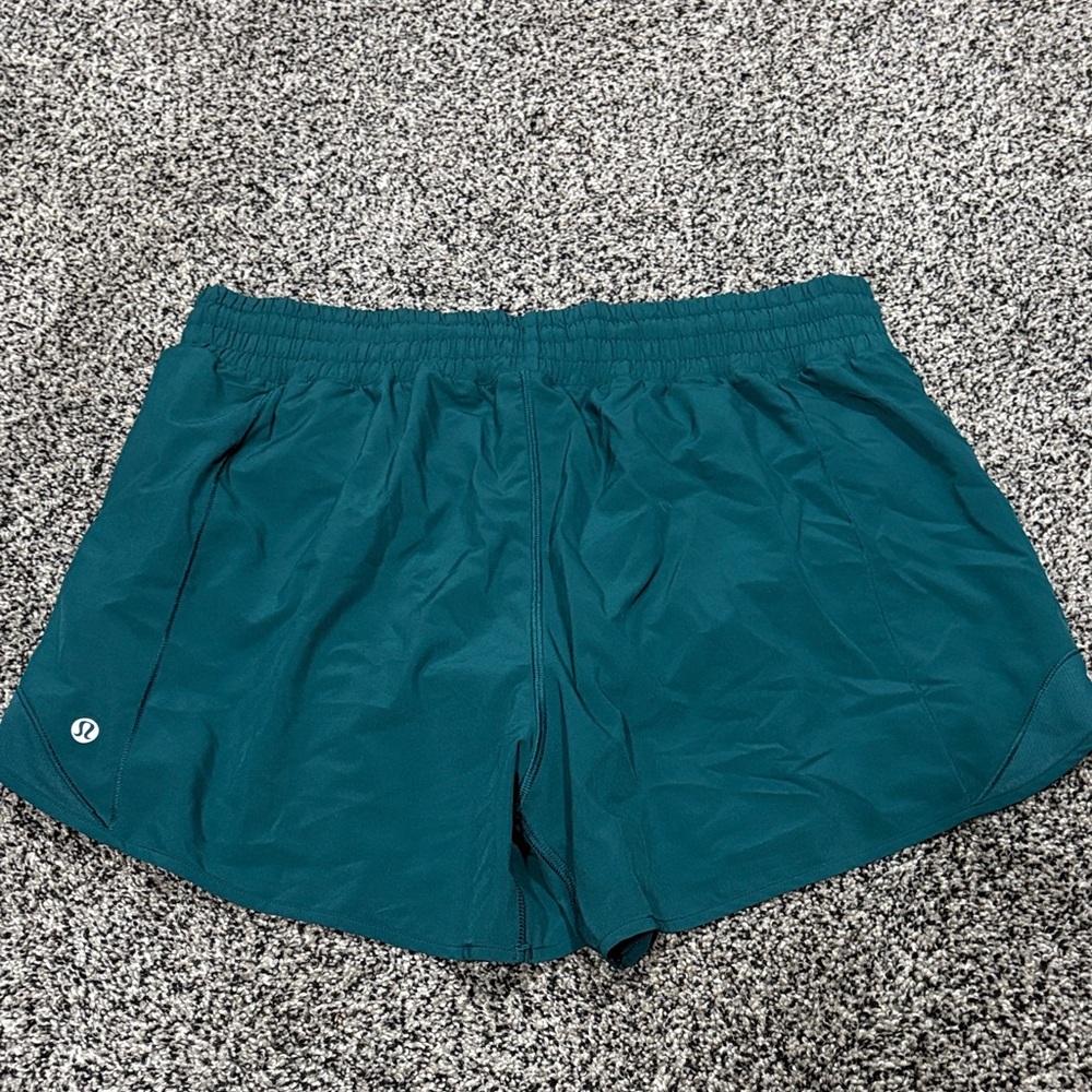 lululemon athletica Teal Hotty Hot Shorts
